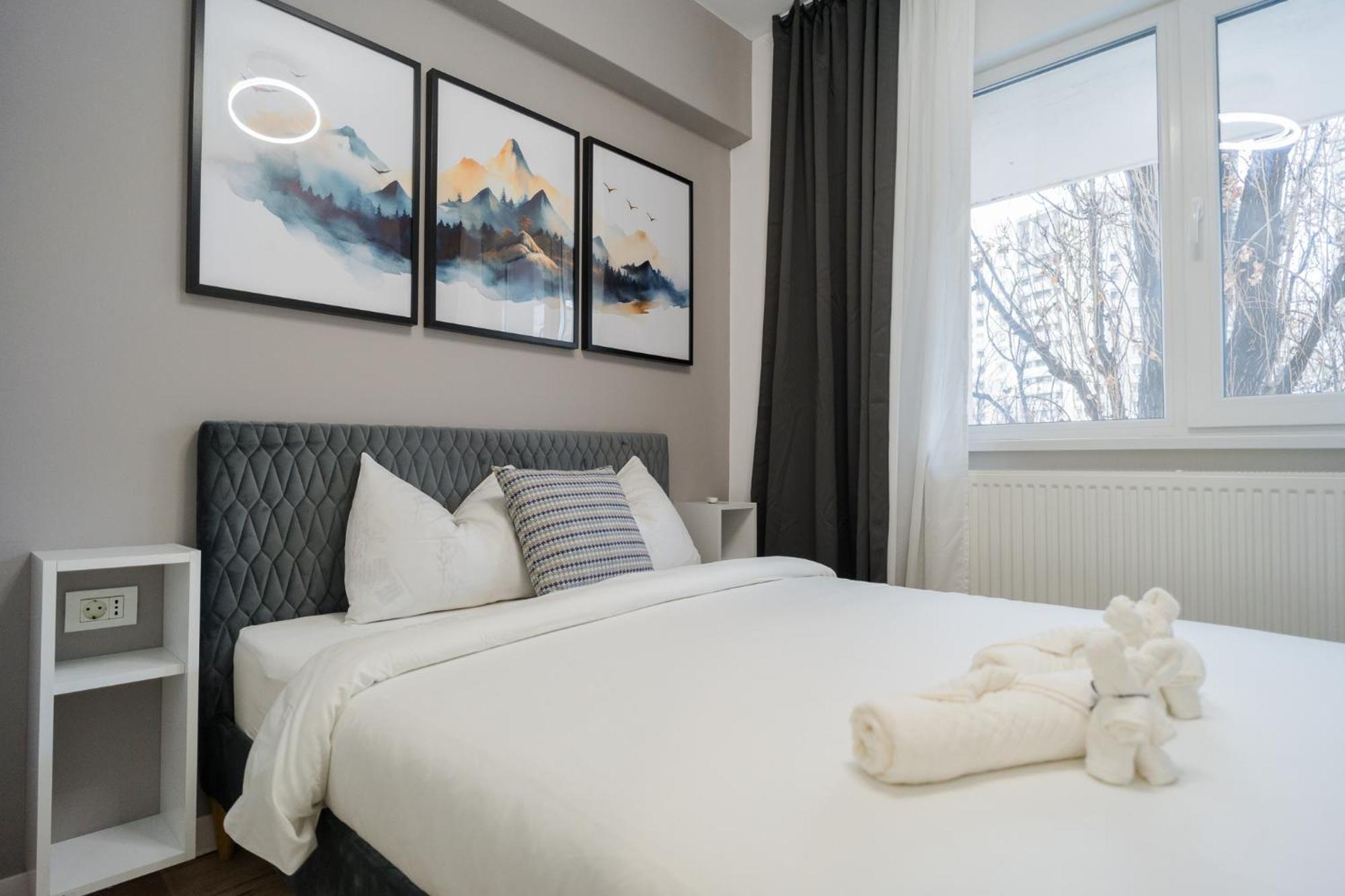 Ferienwohnung Elegant Gem Victoriei Avenue Bukarest Exterior foto