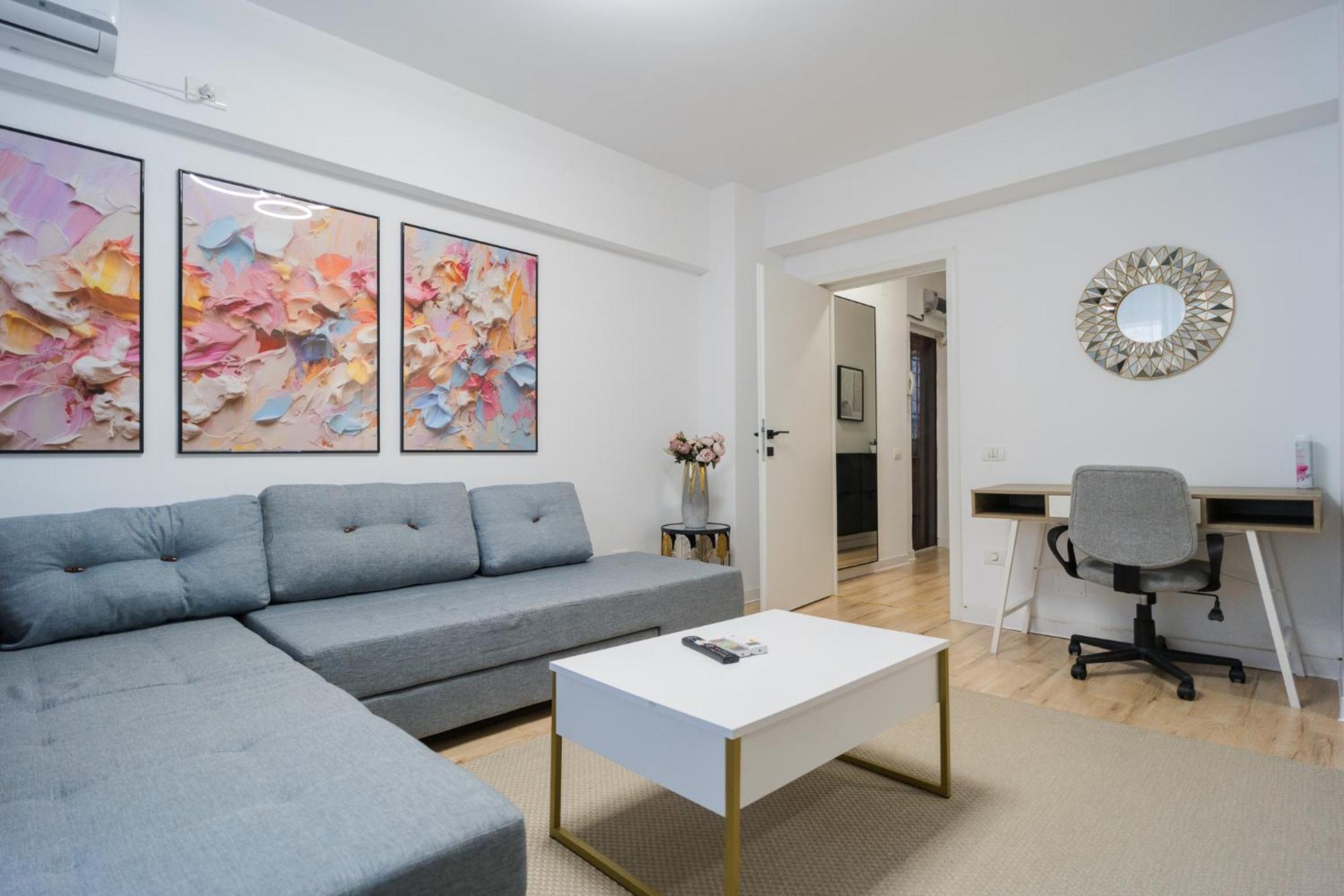 Ferienwohnung Elegant Gem Victoriei Avenue Bukarest Exterior foto